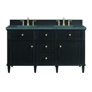 Lorelai 60" Double Vanity, Black Onyx