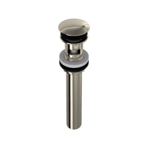 ROHL Lavatory Push Drain With Overflow In Polished Nickel