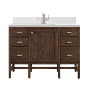Addison 48" Single Vanity, Mid-Century Acacia